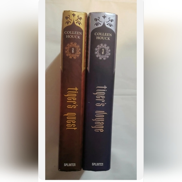 :* Tiger Saga Young Adult Romance Series Colleen Houck Books 2 &3 quest voyage - Picture 6 of 7